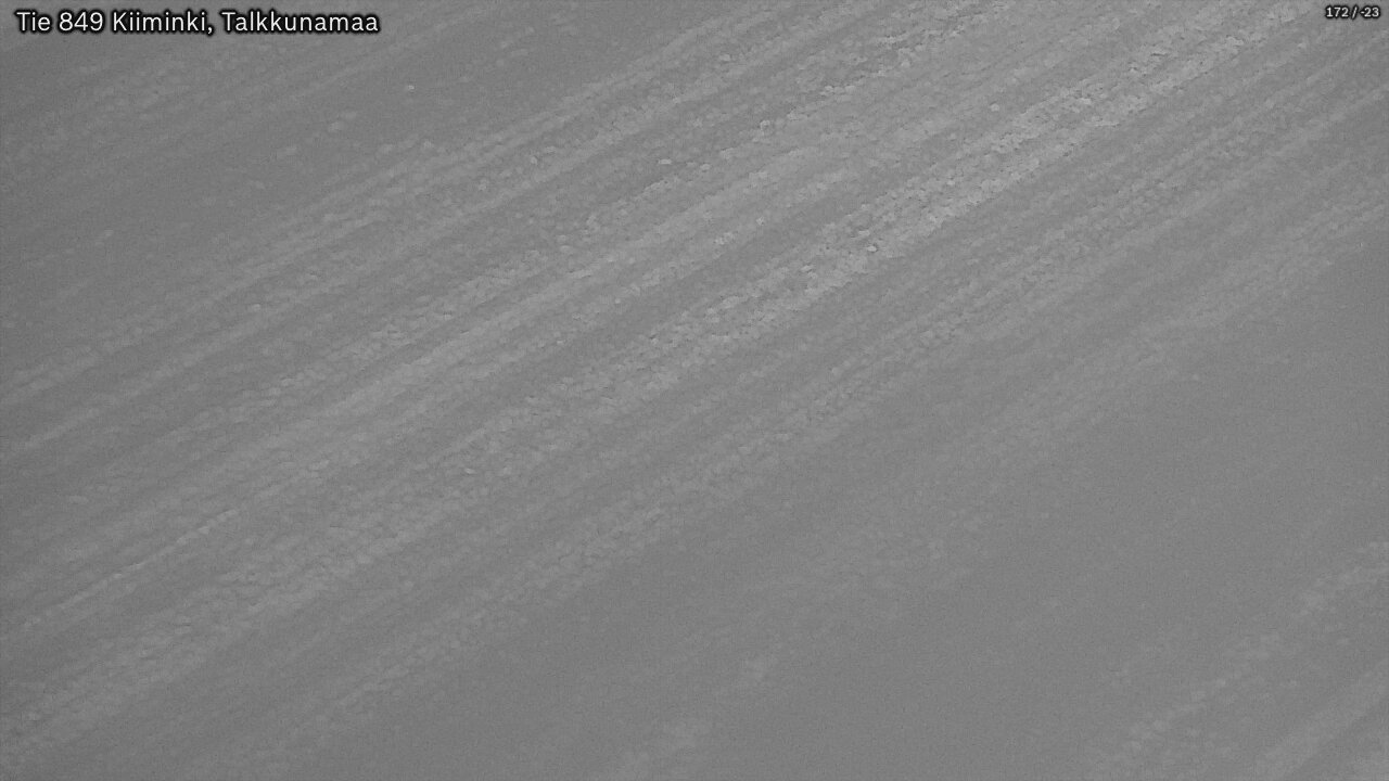Weather Camera Image Road 849 Kiiminki, Talkkunamaa, Oulu, Pohjois-Pohjanmaa