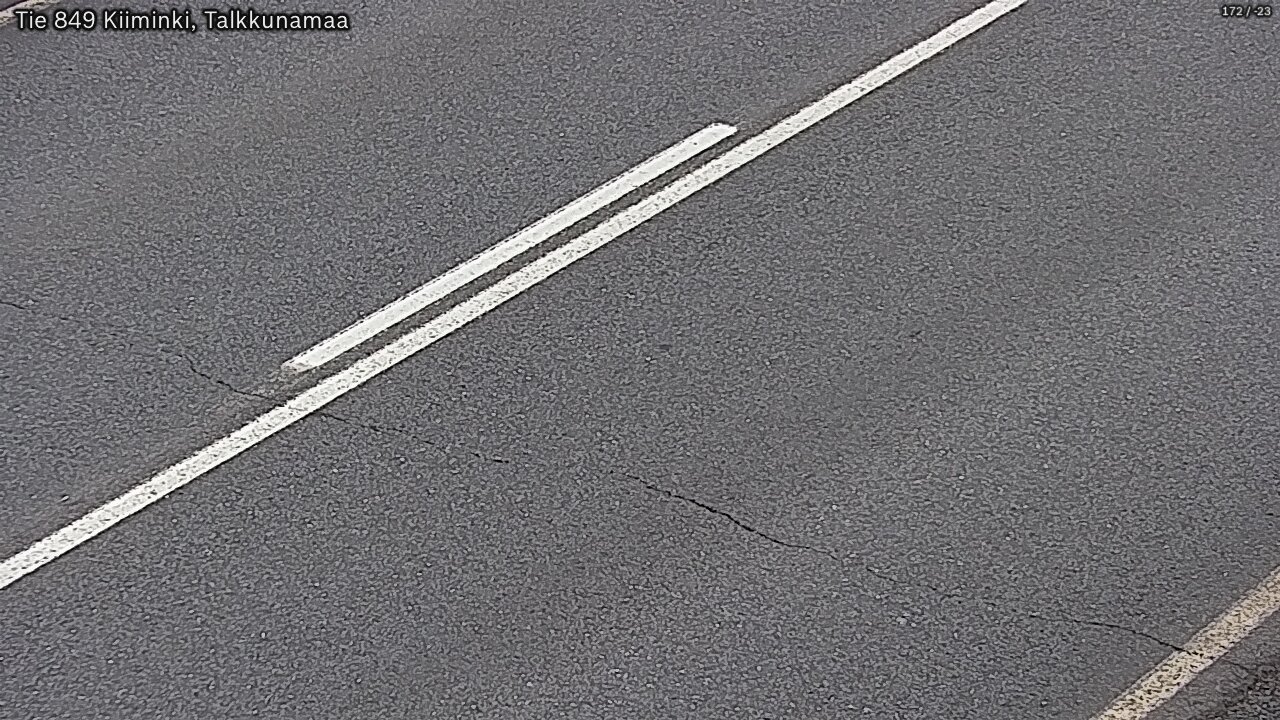 Weather Camera Image Road 849 Kiiminki, Talkkunamaa, Oulu, Pohjois-Pohjanmaa