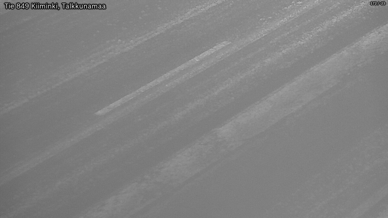 Weather Camera Image Road 849 Kiiminki, Talkkunamaa, Oulu, Pohjois-Pohjanmaa