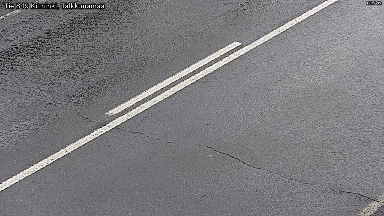 Weather Camera Image Road 849 Kiiminki, Talkkunamaa, Oulu, Pohjois-Pohjanmaa