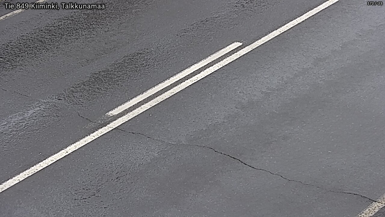 Weather Camera Image Road 849 Kiiminki, Talkkunamaa, Oulu, Pohjois-Pohjanmaa