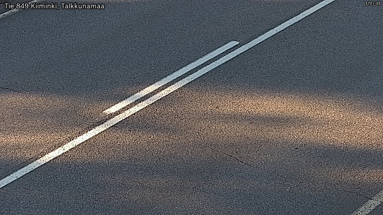 Weather Camera Image Road 849 Kiiminki, Talkkunamaa, Oulu, Pohjois-Pohjanmaa