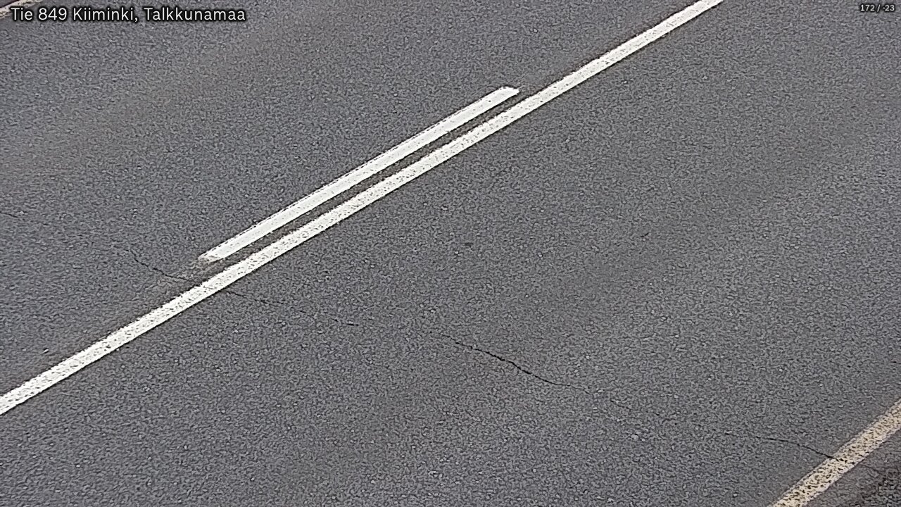 Weather Camera Image Road 849 Kiiminki, Talkkunamaa, Oulu, Pohjois-Pohjanmaa