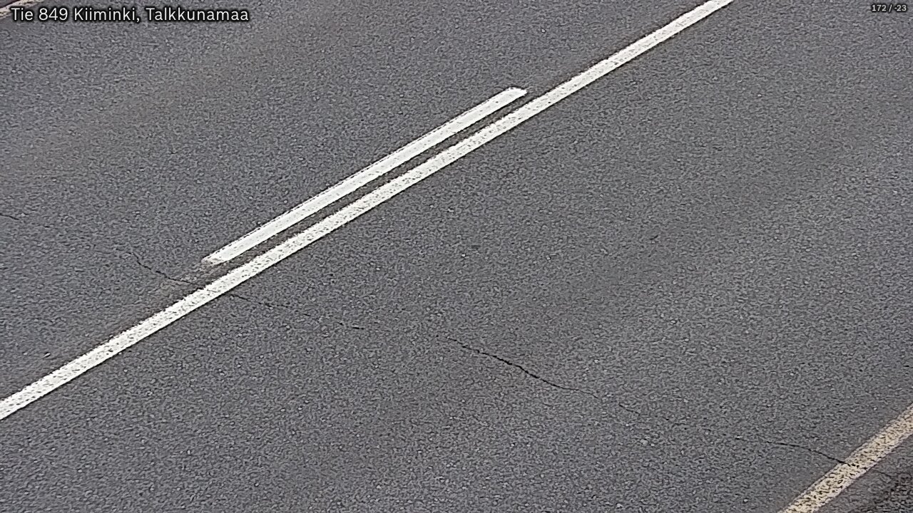 Weather Camera Image Road 849 Kiiminki, Talkkunamaa, Oulu, Pohjois-Pohjanmaa
