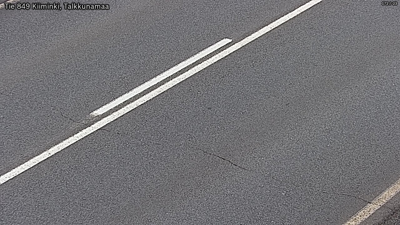 Weather Camera Image Road 849 Kiiminki, Talkkunamaa, Oulu, Pohjois-Pohjanmaa