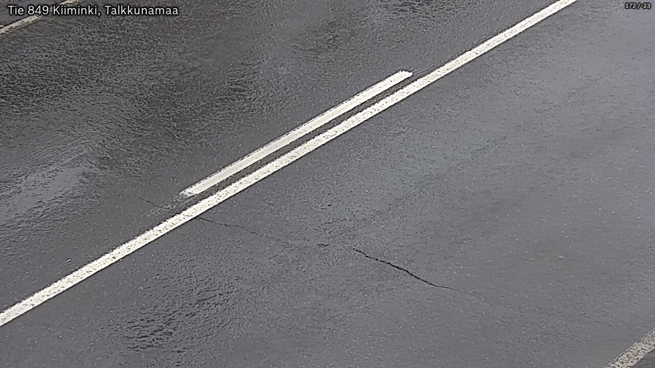 Weather Camera Image Road 849 Kiiminki, Talkkunamaa, Oulu, Pohjois-Pohjanmaa
