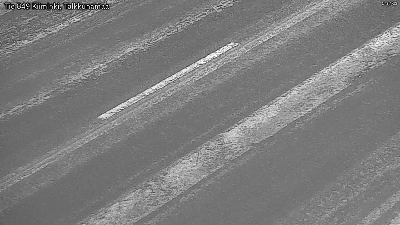 Weather Camera Image Road 849 Kiiminki, Talkkunamaa, Oulu, Pohjois-Pohjanmaa