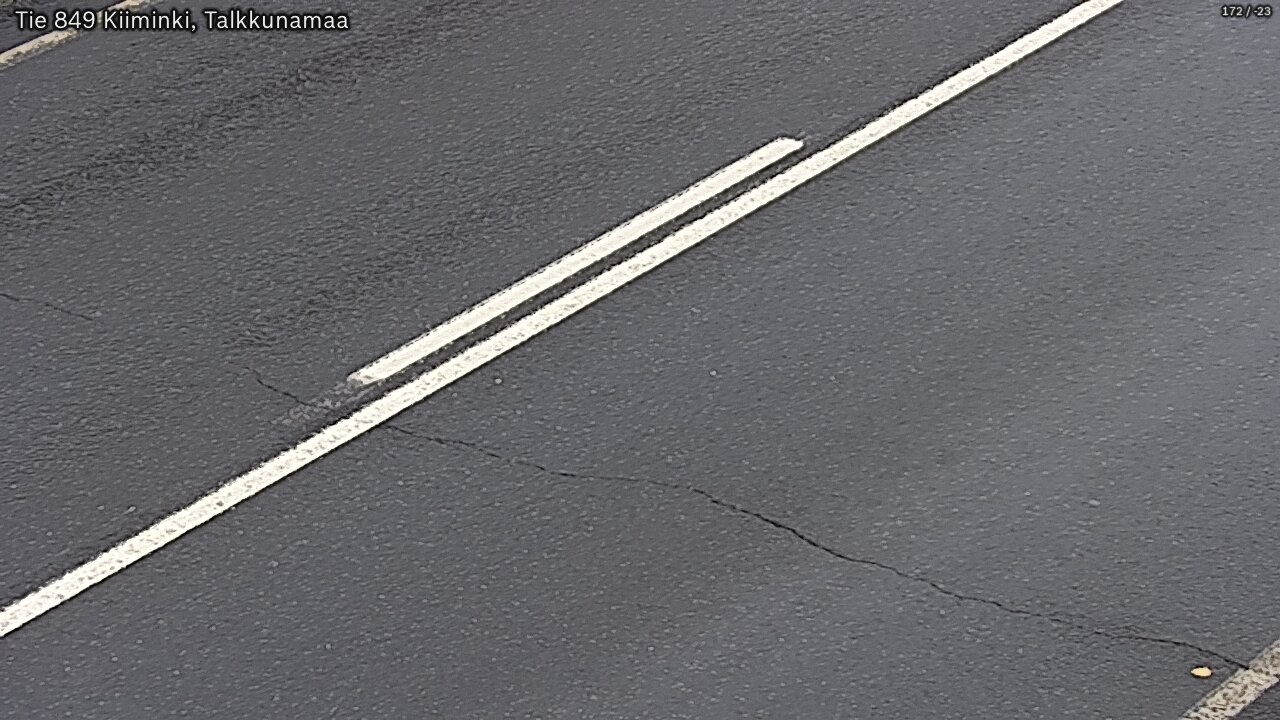 Weather Camera Image Road 849 Kiiminki, Talkkunamaa, Oulu, Pohjois-Pohjanmaa