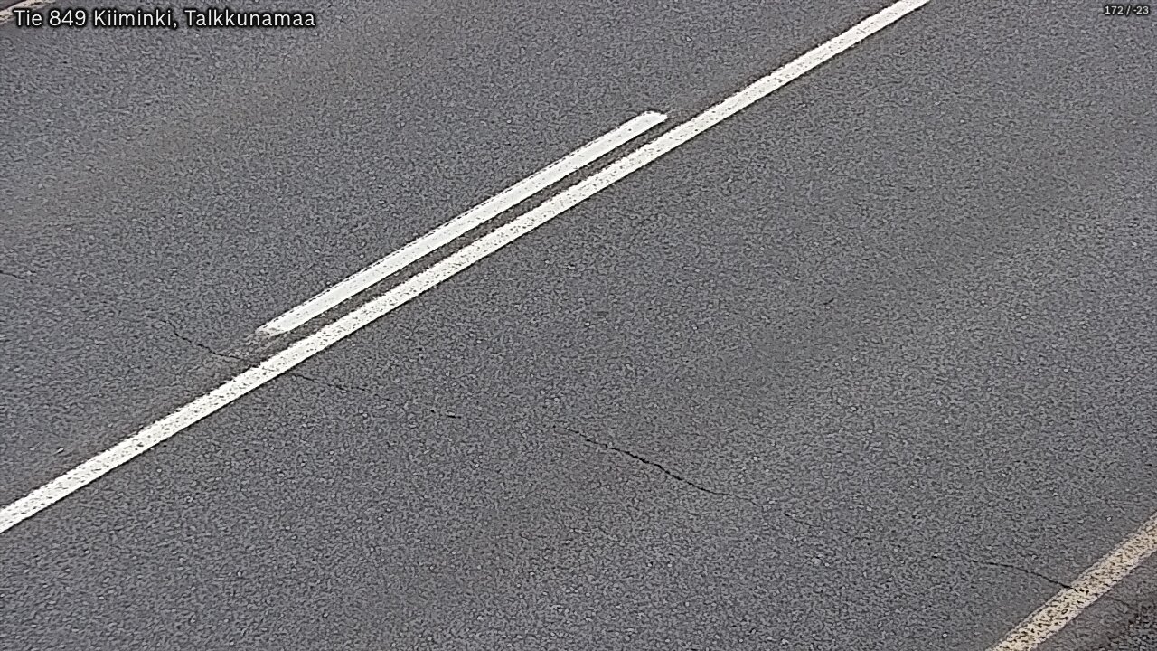 Weather Camera Image Road 849 Kiiminki, Talkkunamaa, Oulu, Pohjois-Pohjanmaa