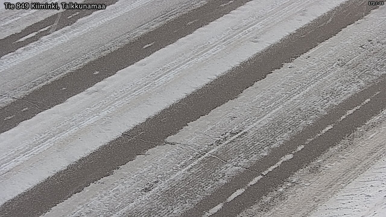 Kelikamerat Kuva Tie 849 Kiiminki, Talkkunamaa, Oulu, Pohjois-Pohjanmaa