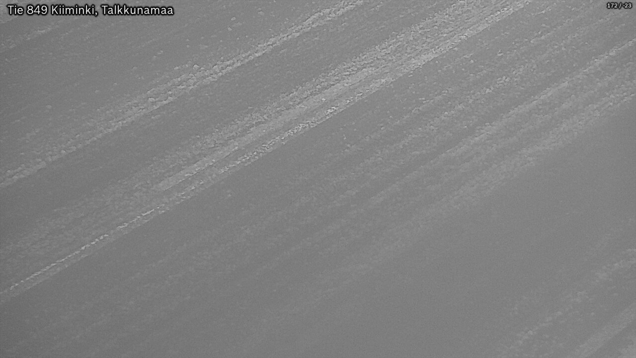 Weather Camera Image Road 849 Kiiminki, Talkkunamaa, Oulu, Pohjois-Pohjanmaa