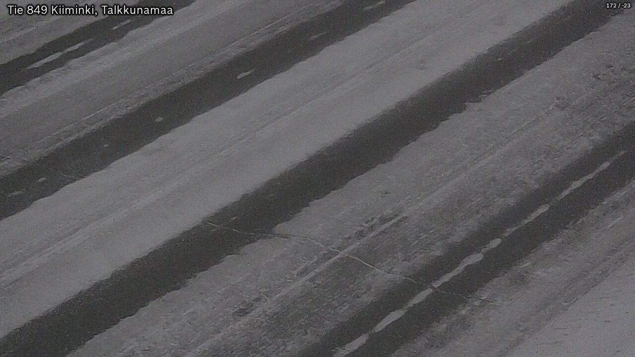 Kelikamerat Kuva Tie 849 Kiiminki, Talkkunamaa, Oulu, Pohjois-Pohjanmaa