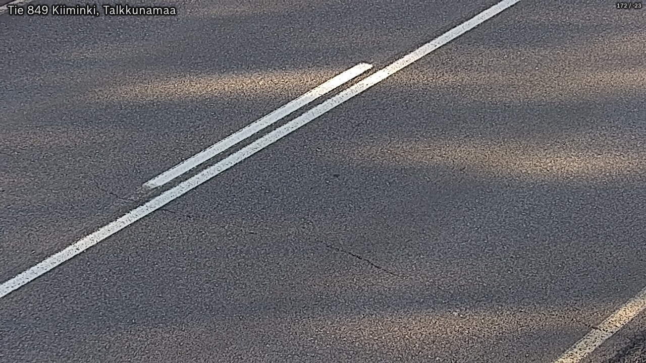 Weather Camera Image Road 849 Kiiminki, Talkkunamaa, Oulu, Pohjois-Pohjanmaa
