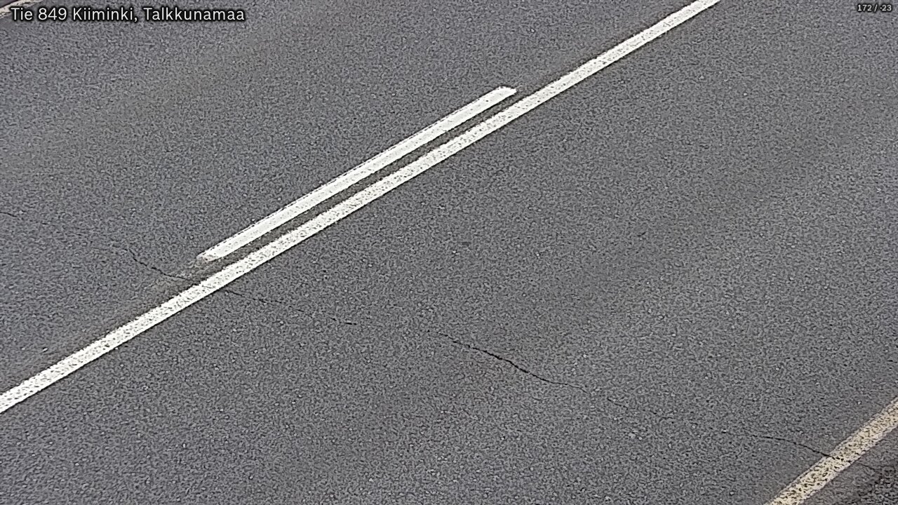Weather Camera Image Road 849 Kiiminki, Talkkunamaa, Oulu, Pohjois-Pohjanmaa