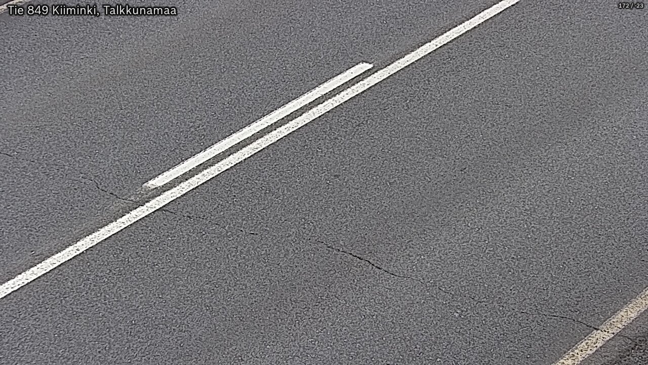 Weather Camera Image Road 849 Kiiminki, Talkkunamaa, Oulu, Pohjois-Pohjanmaa