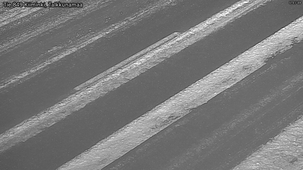 Weather Camera Image Road 849 Kiiminki, Talkkunamaa, Oulu, Pohjois-Pohjanmaa