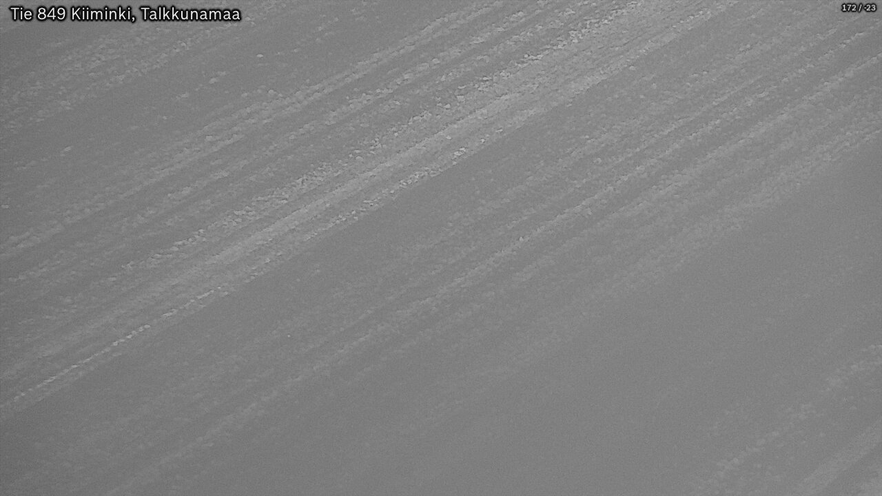Weather Camera Image Road 849 Kiiminki, Talkkunamaa, Oulu, Pohjois-Pohjanmaa