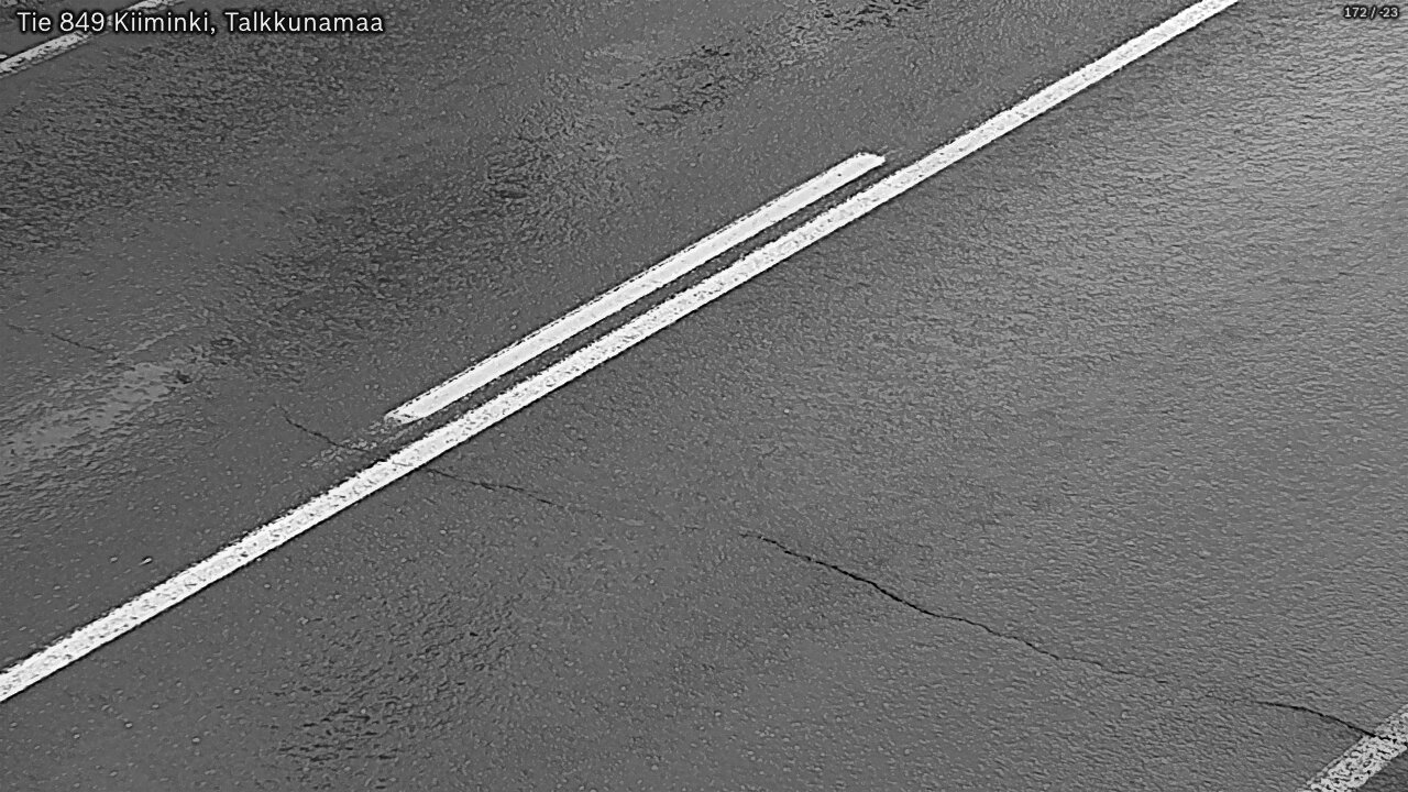 Weather Camera Image Road 849 Kiiminki, Talkkunamaa, Oulu, Pohjois-Pohjanmaa