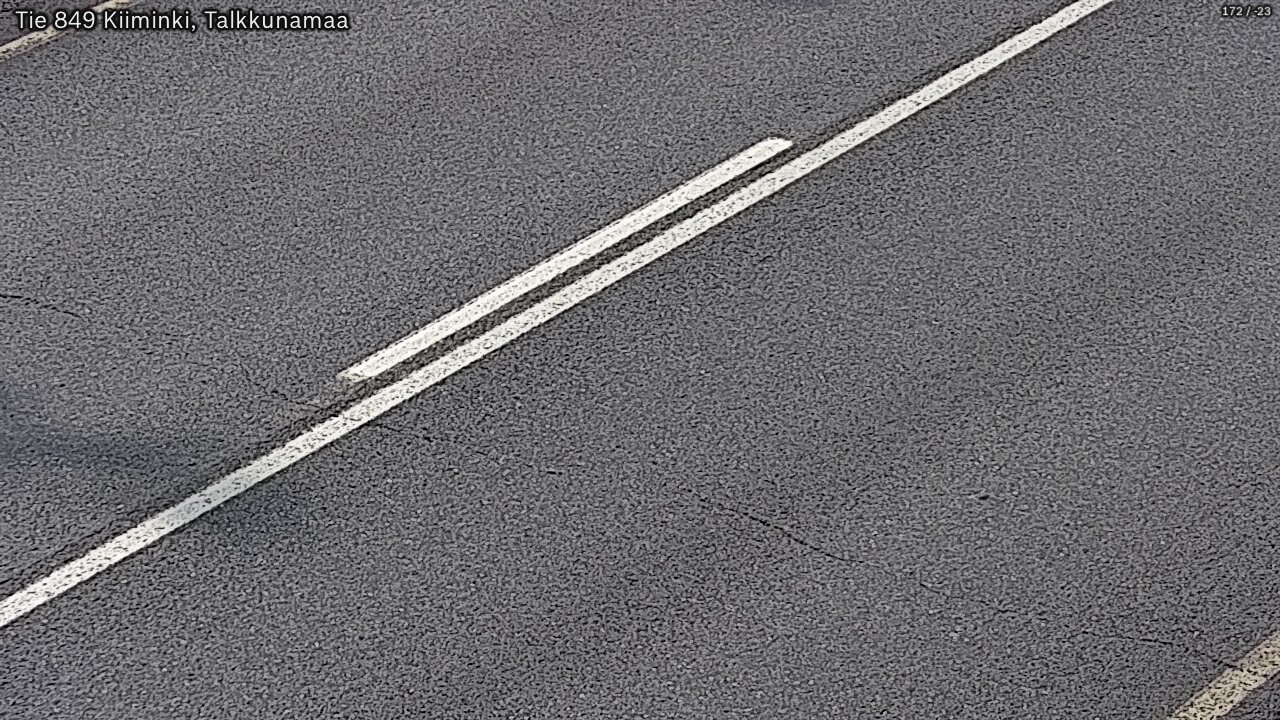 Weather Camera Image Road 849 Kiiminki, Talkkunamaa, Oulu, Pohjois-Pohjanmaa