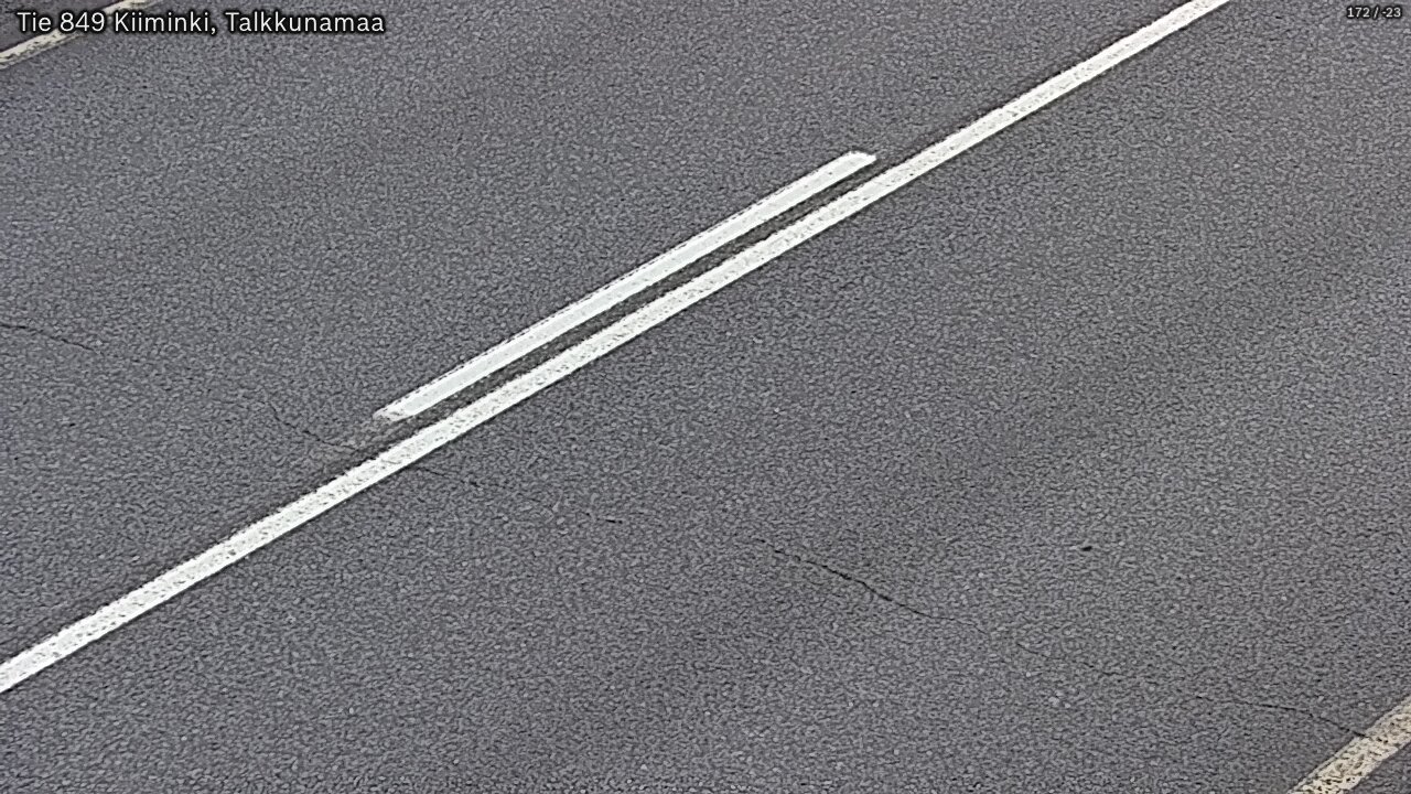 Weather Camera Image Road 849 Kiiminki, Talkkunamaa, Oulu, Pohjois-Pohjanmaa