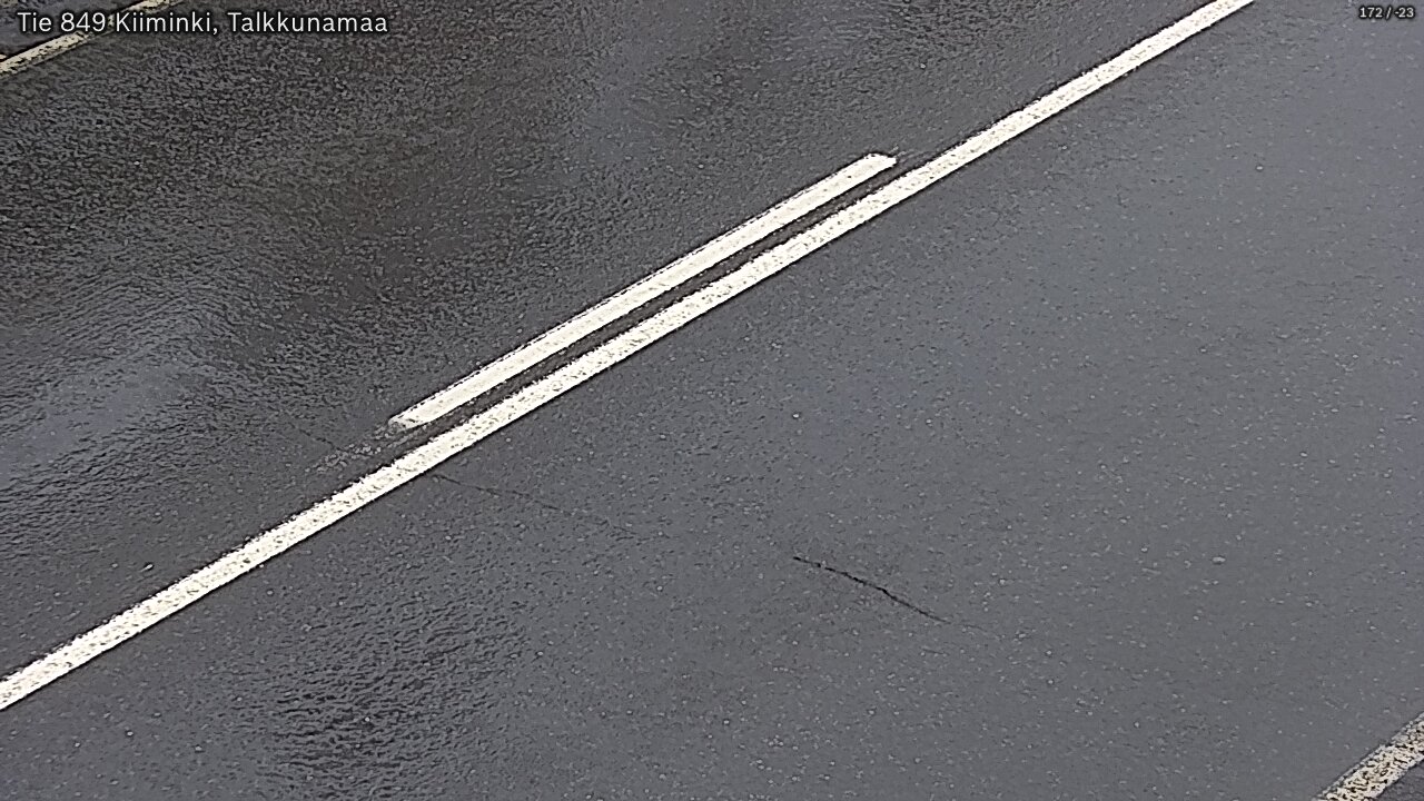 Weather Camera Image Road 849 Kiiminki, Talkkunamaa, Oulu, Pohjois-Pohjanmaa