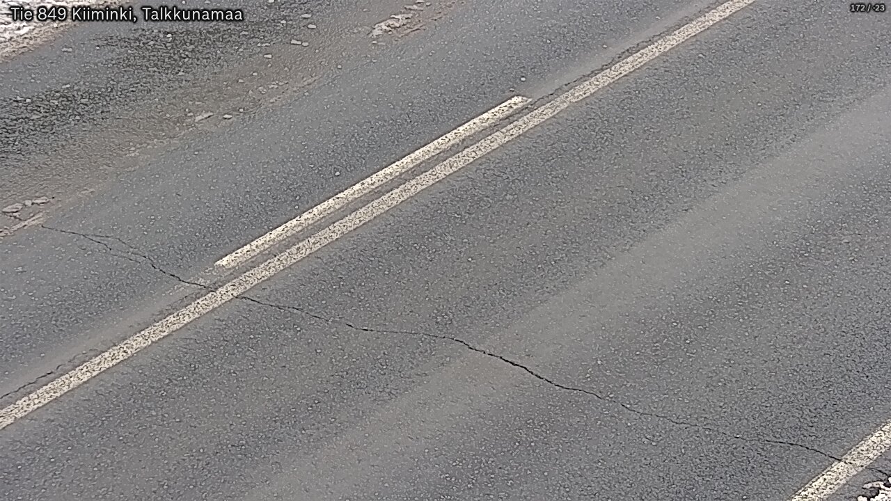 Weather Camera Image Road 849 Kiiminki, Talkkunamaa, Oulu, Pohjois-Pohjanmaa