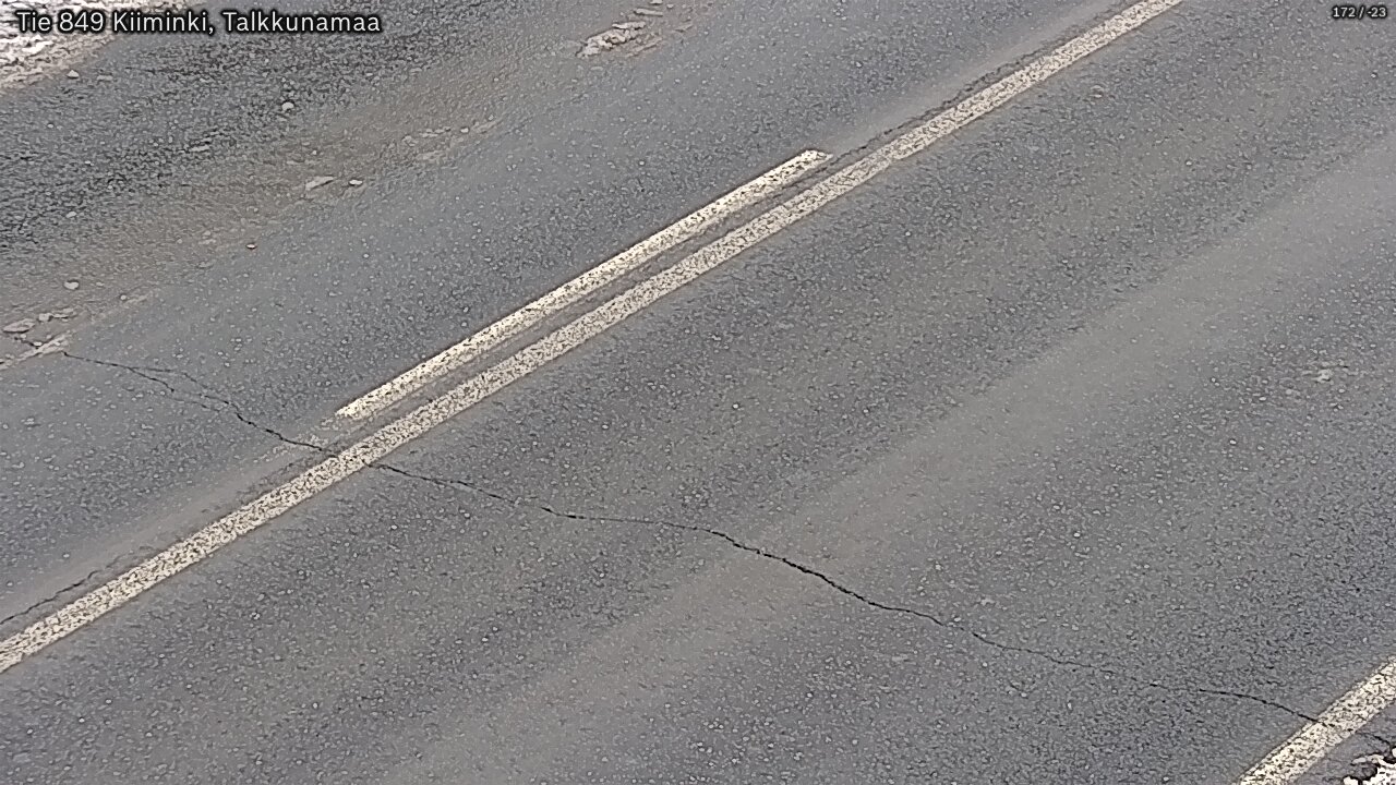 Weather Camera Image Road 849 Kiiminki, Talkkunamaa, Oulu, Pohjois-Pohjanmaa