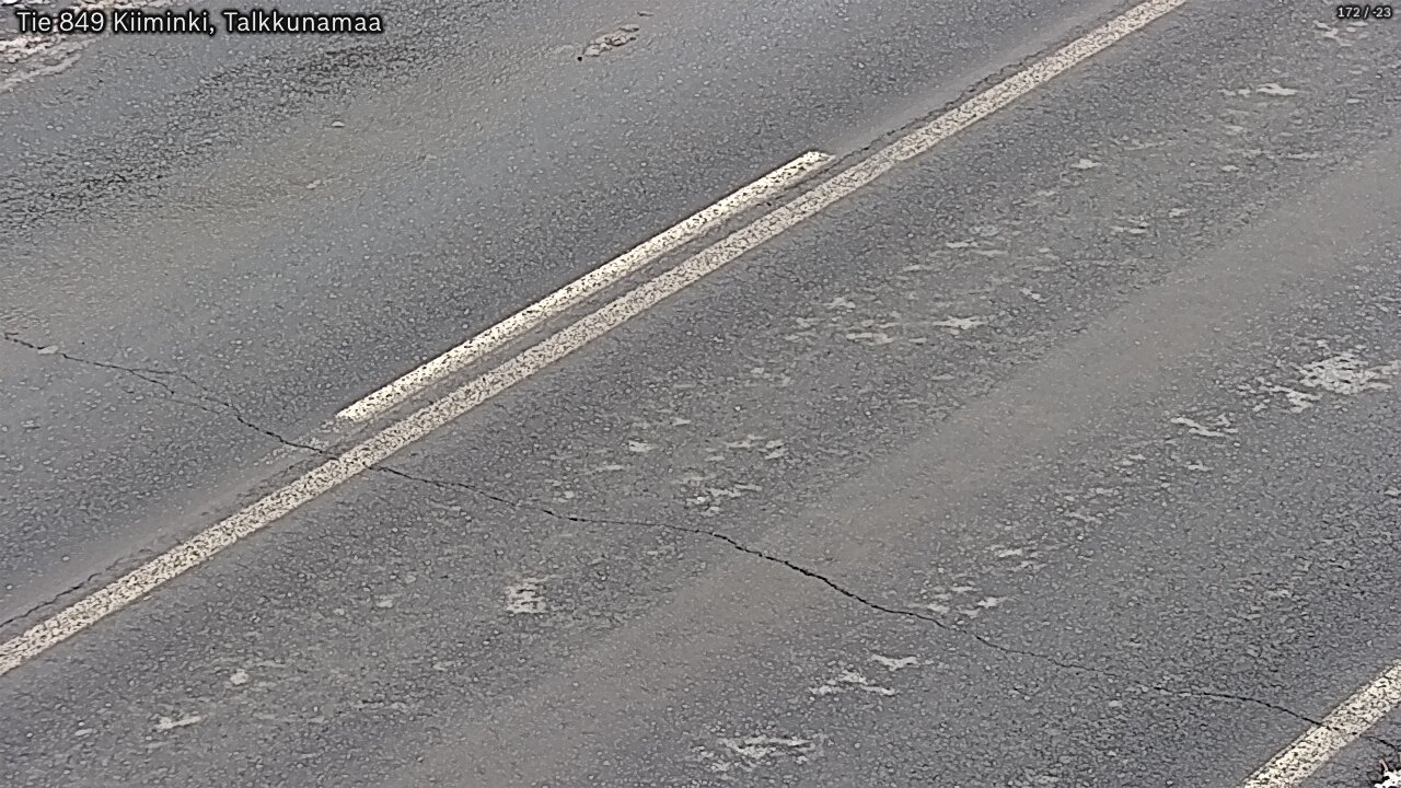 Weather Camera Image Road 849 Kiiminki, Talkkunamaa, Oulu, Pohjois-Pohjanmaa