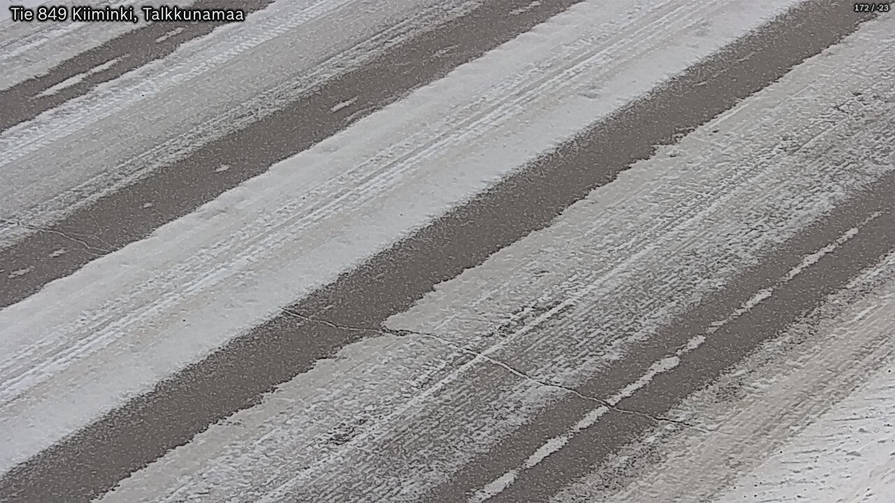 Kelikamerat Kuva Tie 849 Kiiminki, Talkkunamaa, Oulu, Pohjois-Pohjanmaa