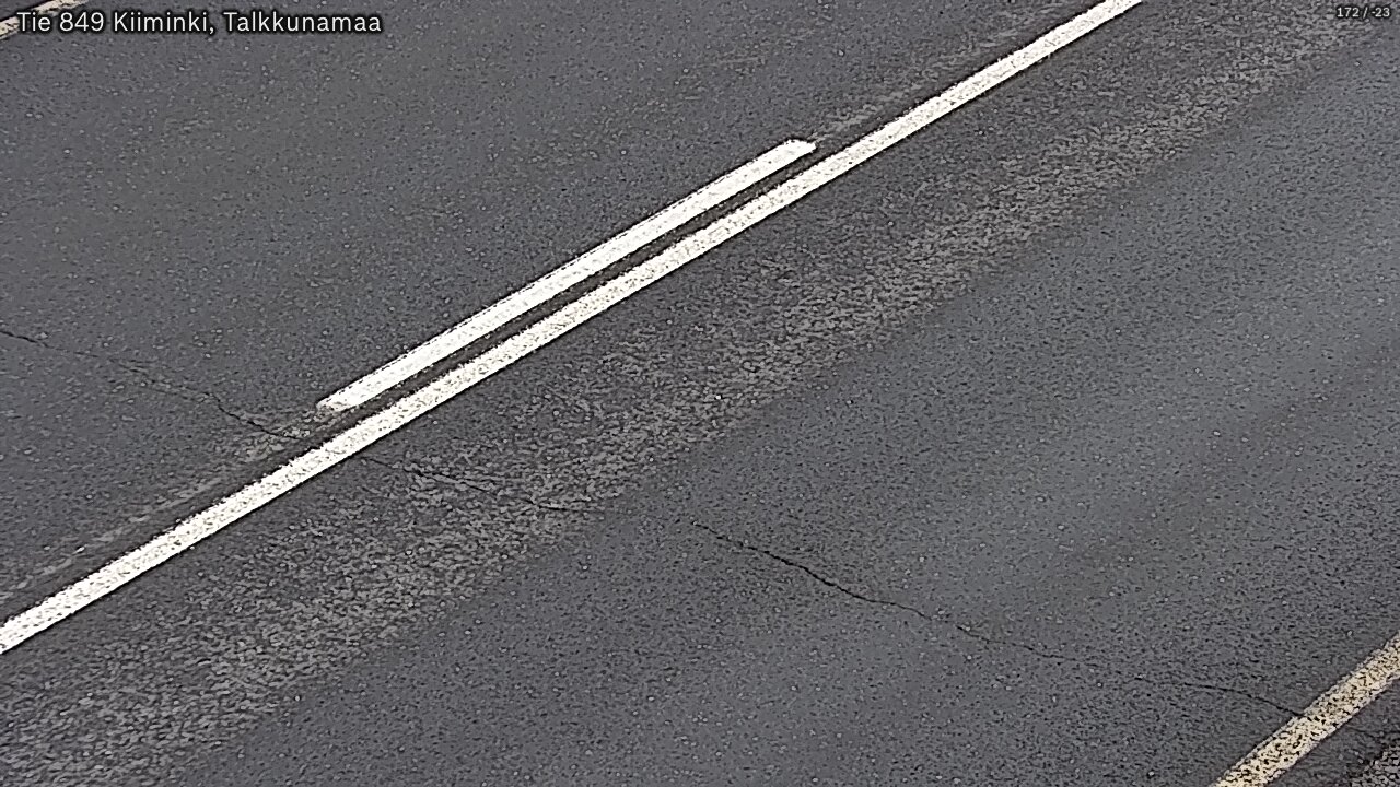Weather Camera Image Väg 849 Kiiminki, Talkkunamaa, Oulu, Pohjois-Pohjanmaa