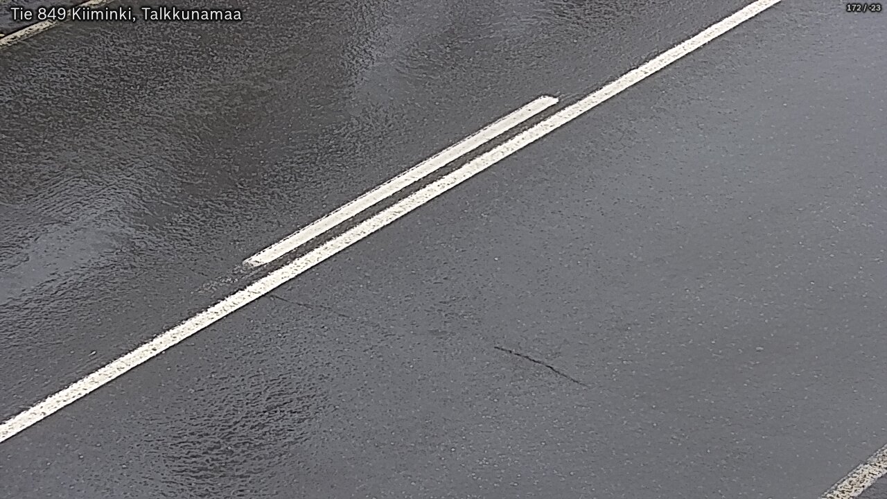 Weather Camera Image Road 849 Kiiminki, Talkkunamaa, Oulu, Pohjois-Pohjanmaa