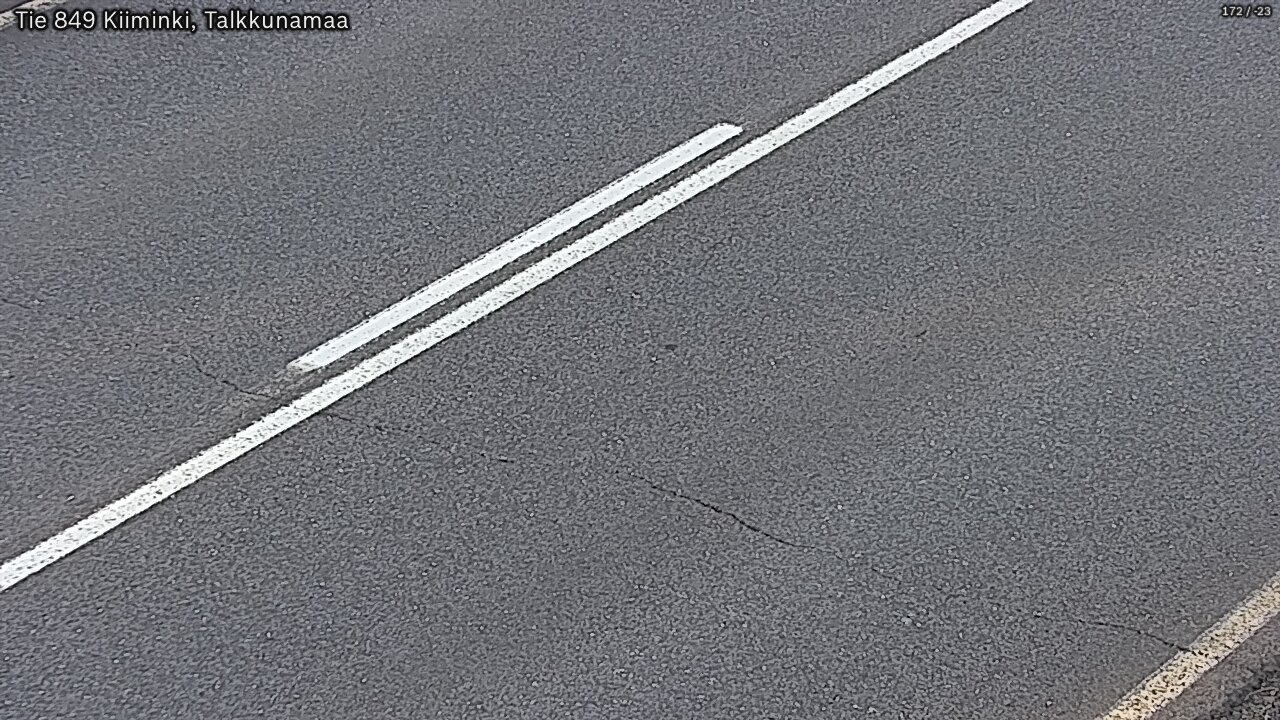 Weather Camera Image Road 849 Kiiminki, Talkkunamaa, Oulu, Pohjois-Pohjanmaa