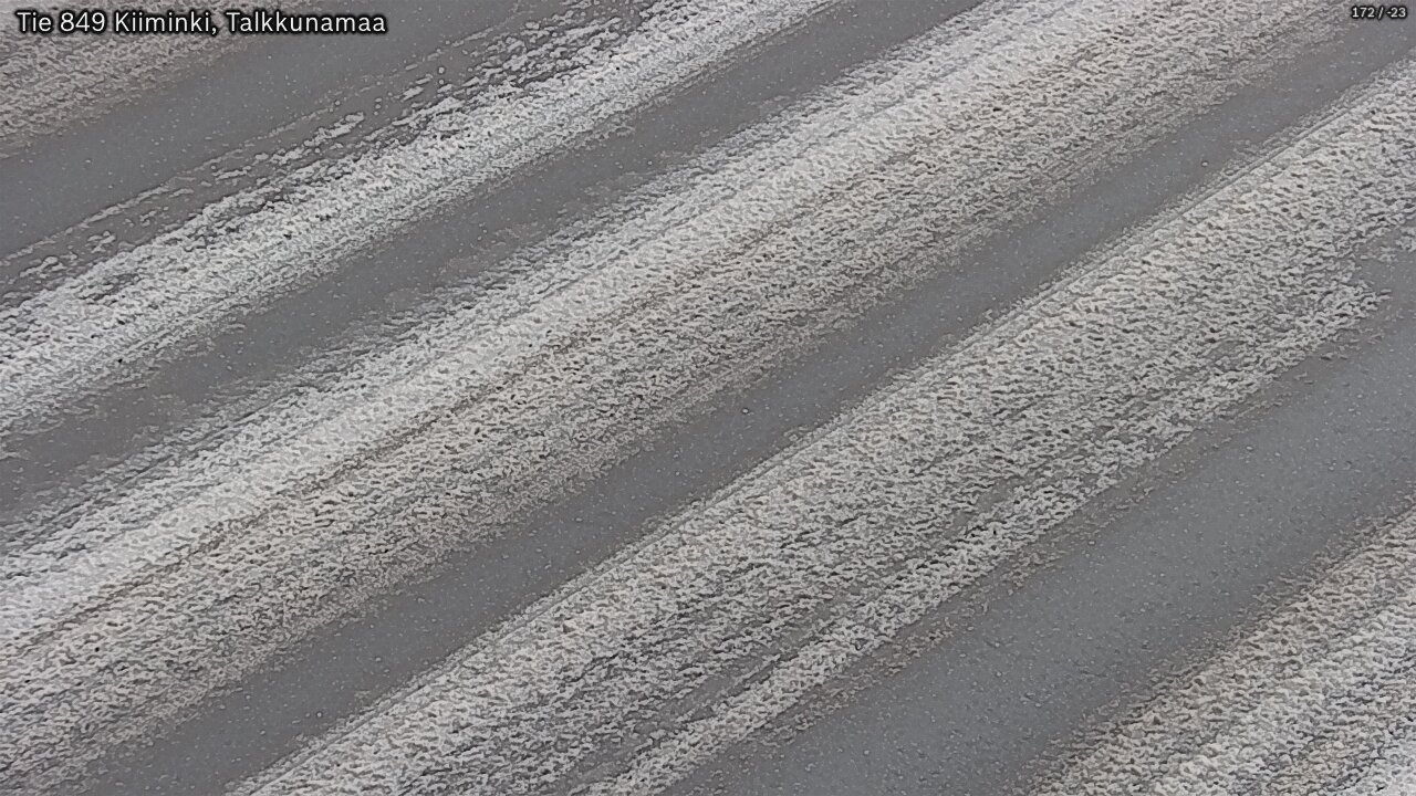 Weather Camera Image Road 849 Kiiminki, Talkkunamaa, Oulu, Pohjois-Pohjanmaa