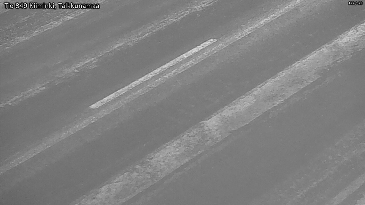 Weather Camera Image Road 849 Kiiminki, Talkkunamaa, Oulu, Pohjois-Pohjanmaa
