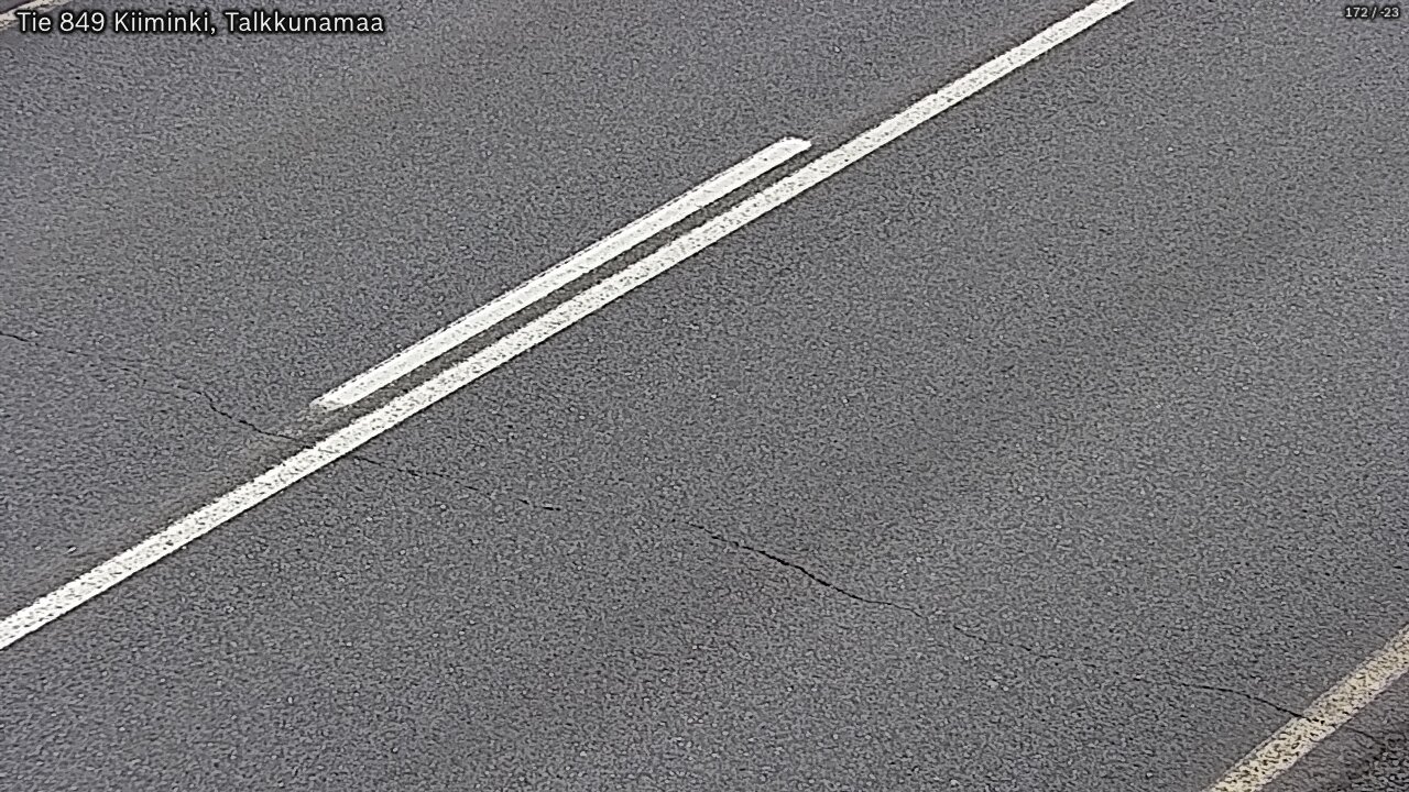 Weather Camera Image Road 849 Kiiminki, Talkkunamaa, Oulu, Pohjois-Pohjanmaa