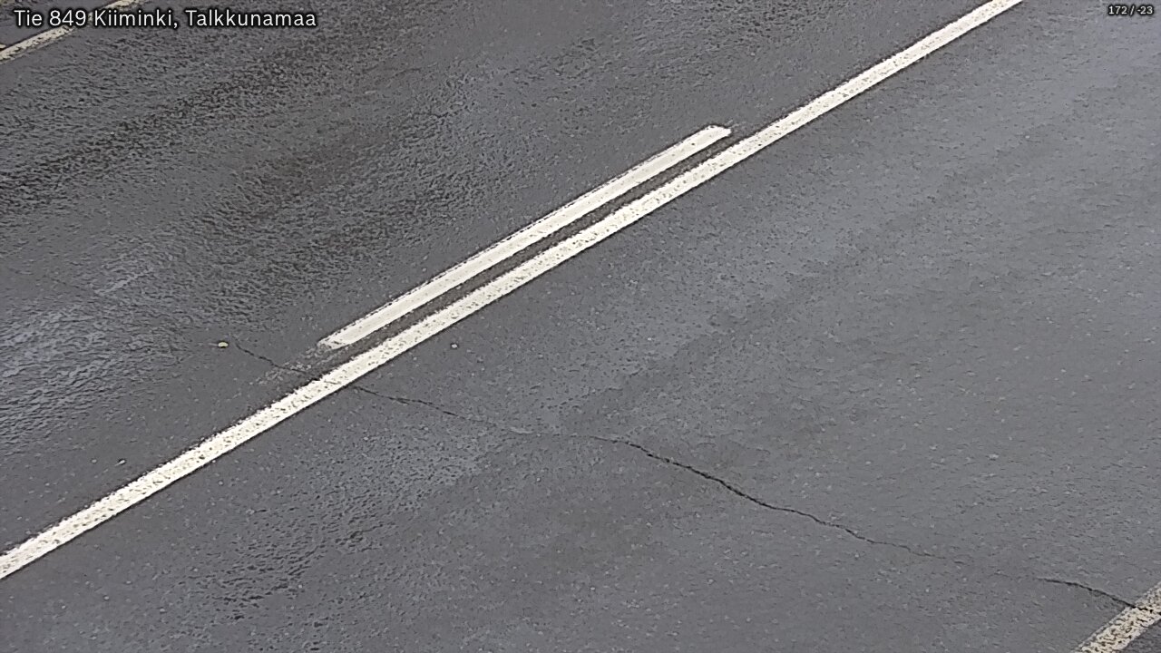 Weather Camera Image Road 849 Kiiminki, Talkkunamaa, Oulu, Pohjois-Pohjanmaa