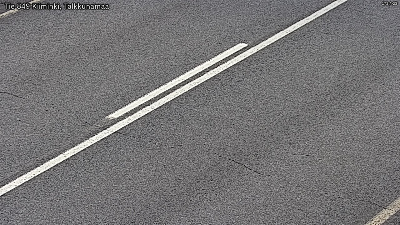Weather Camera Image Road 849 Kiiminki, Talkkunamaa, Oulu, Pohjois-Pohjanmaa