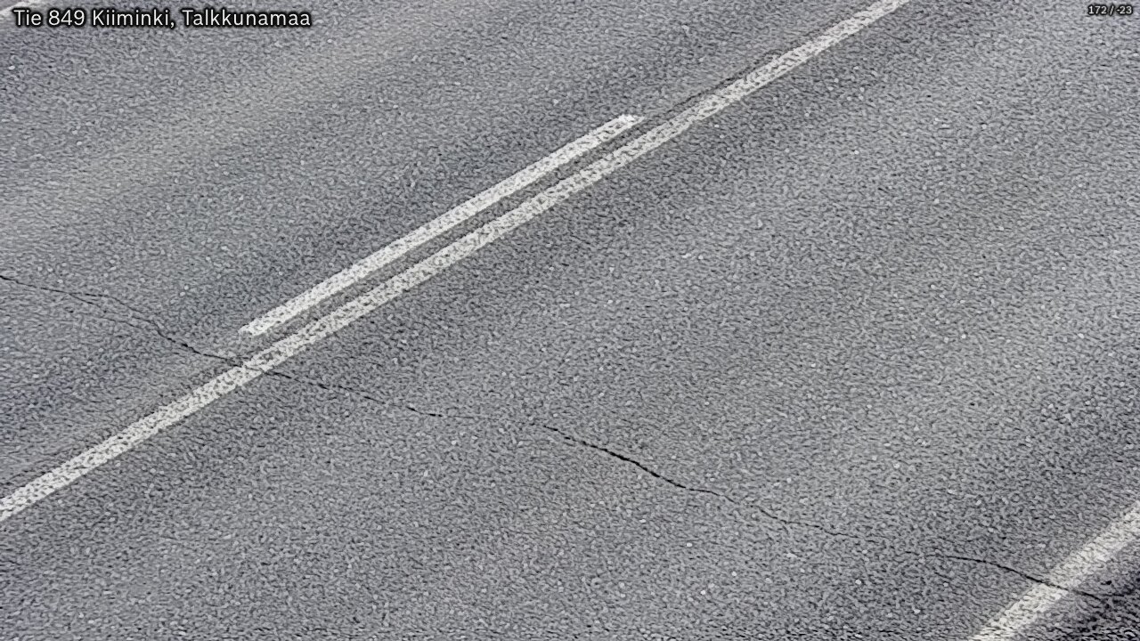 Weather Camera Image Väg 849 Kiiminki, Talkkunamaa, Oulu, Pohjois-Pohjanmaa
