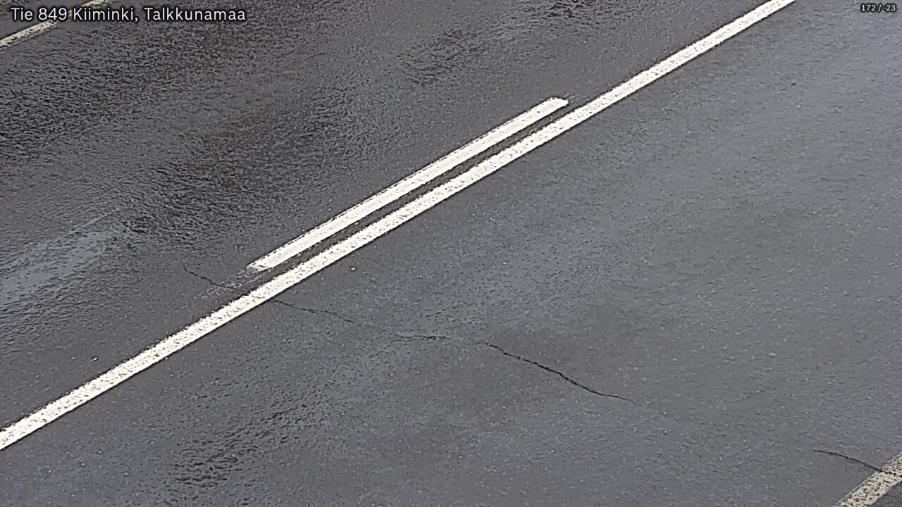 Weather Camera Image Road 849 Kiiminki, Talkkunamaa, Oulu, Pohjois-Pohjanmaa