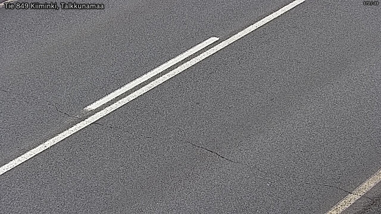 Weather Camera Image Road 849 Kiiminki, Talkkunamaa, Oulu, Pohjois-Pohjanmaa