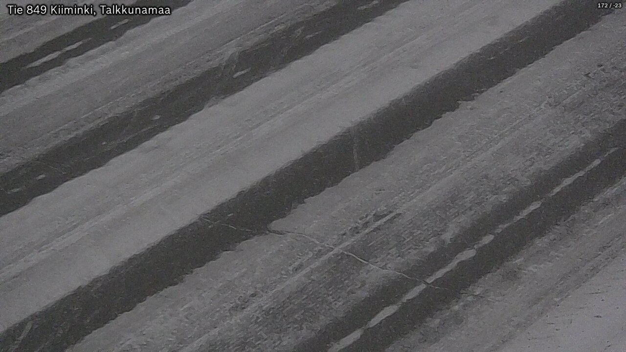 Kelikamerat Kuva Tie 849 Kiiminki, Talkkunamaa, Oulu, Pohjois-Pohjanmaa