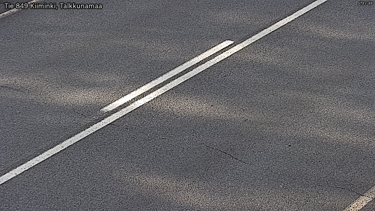 Weather Camera Image Road 849 Kiiminki, Talkkunamaa, Oulu, Pohjois-Pohjanmaa
