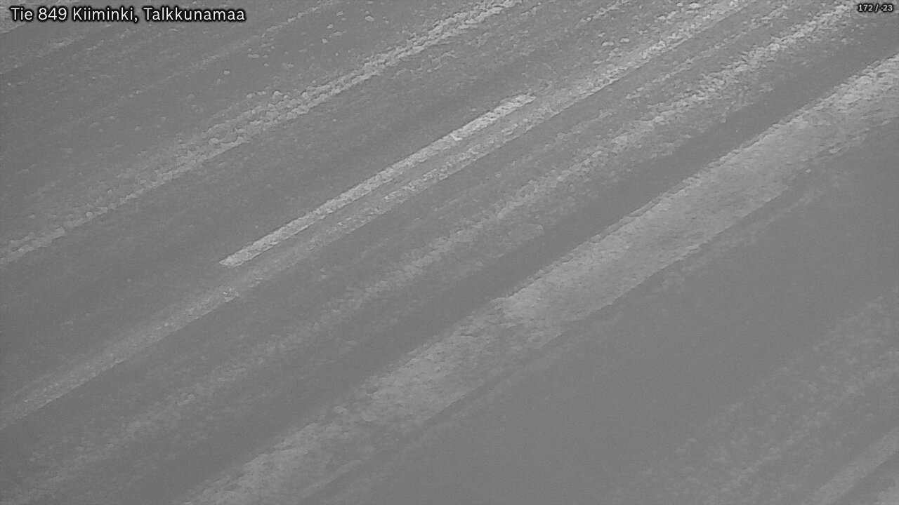 Weather Camera Image Road 849 Kiiminki, Talkkunamaa, Oulu, Pohjois-Pohjanmaa