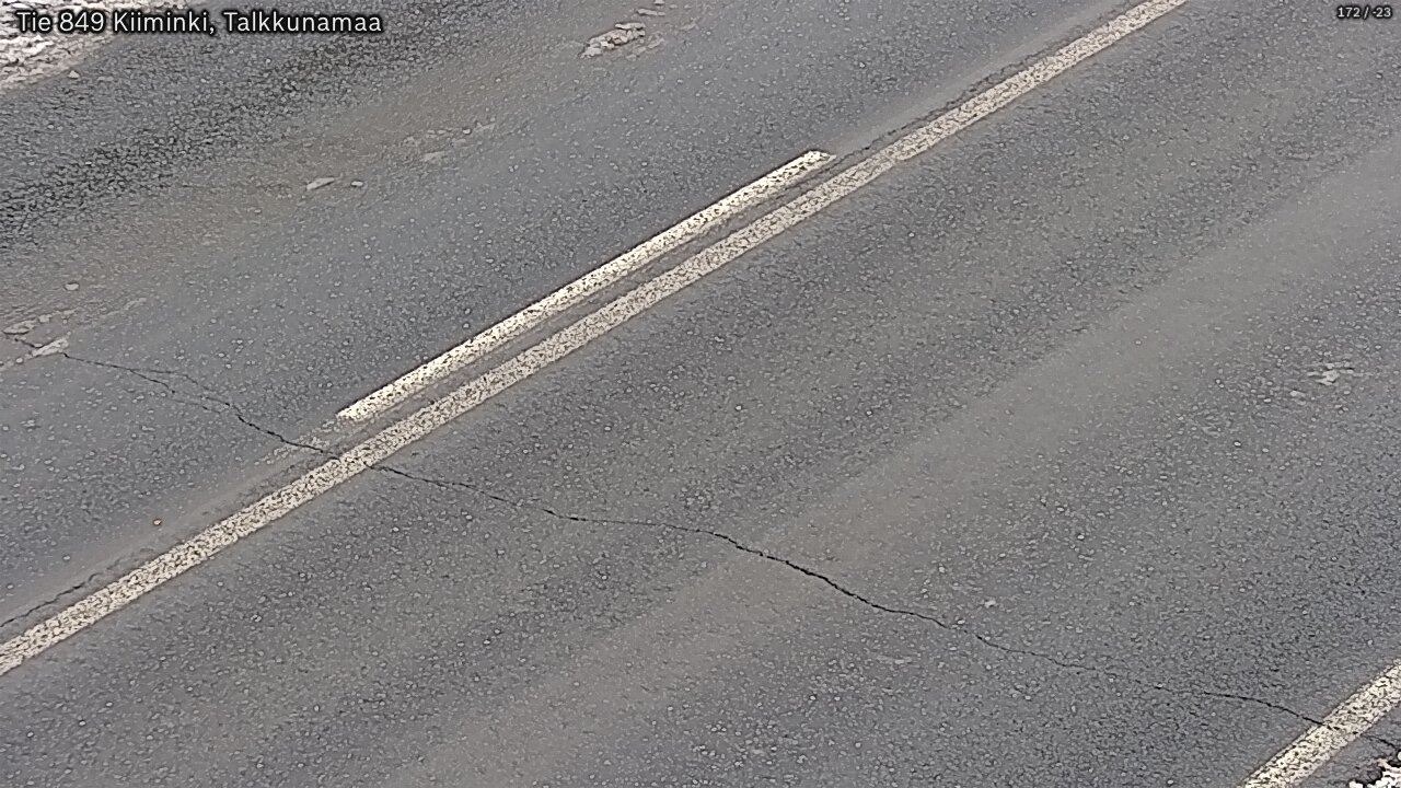 Weather Camera Image Road 849 Kiiminki, Talkkunamaa, Oulu, Pohjois-Pohjanmaa