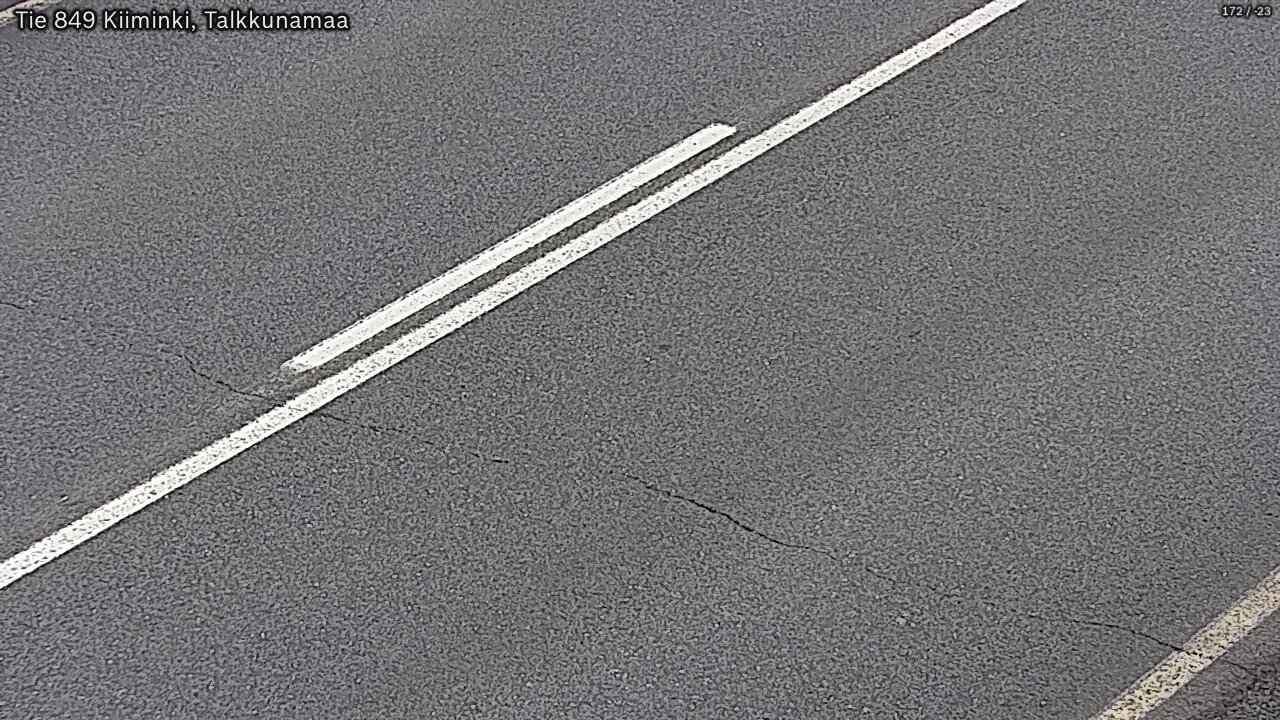 Weather Camera Image Road 849 Kiiminki, Talkkunamaa, Oulu, Pohjois-Pohjanmaa
