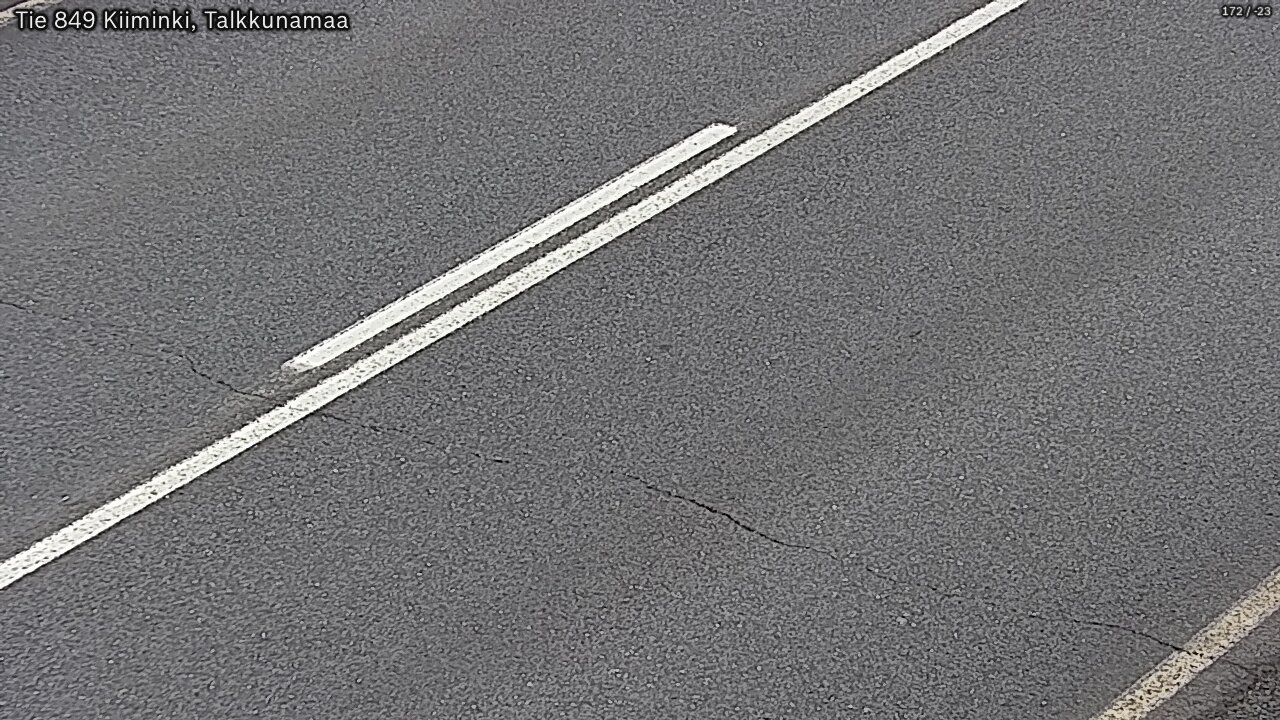 Weather Camera Image Road 849 Kiiminki, Talkkunamaa, Oulu, Pohjois-Pohjanmaa