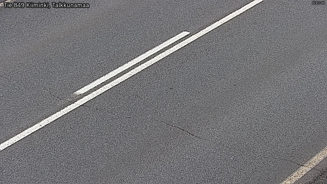 Weather Camera Image Road 849 Kiiminki, Talkkunamaa, Oulu, Pohjois-Pohjanmaa