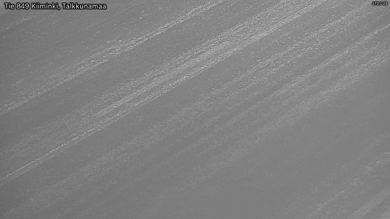Weather Camera Image Road 849 Kiiminki, Talkkunamaa, Oulu, Pohjois-Pohjanmaa