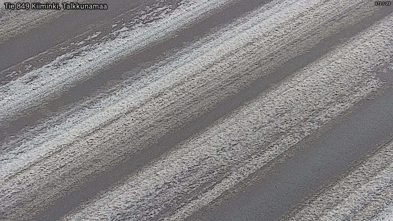 Weather Camera Image Road 849 Kiiminki, Talkkunamaa, Oulu, Pohjois-Pohjanmaa