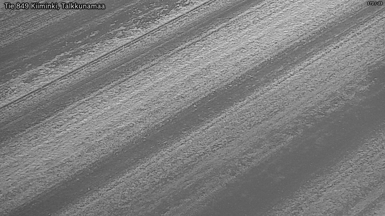 Weather Camera Image Road 849 Kiiminki, Talkkunamaa, Oulu, Pohjois-Pohjanmaa